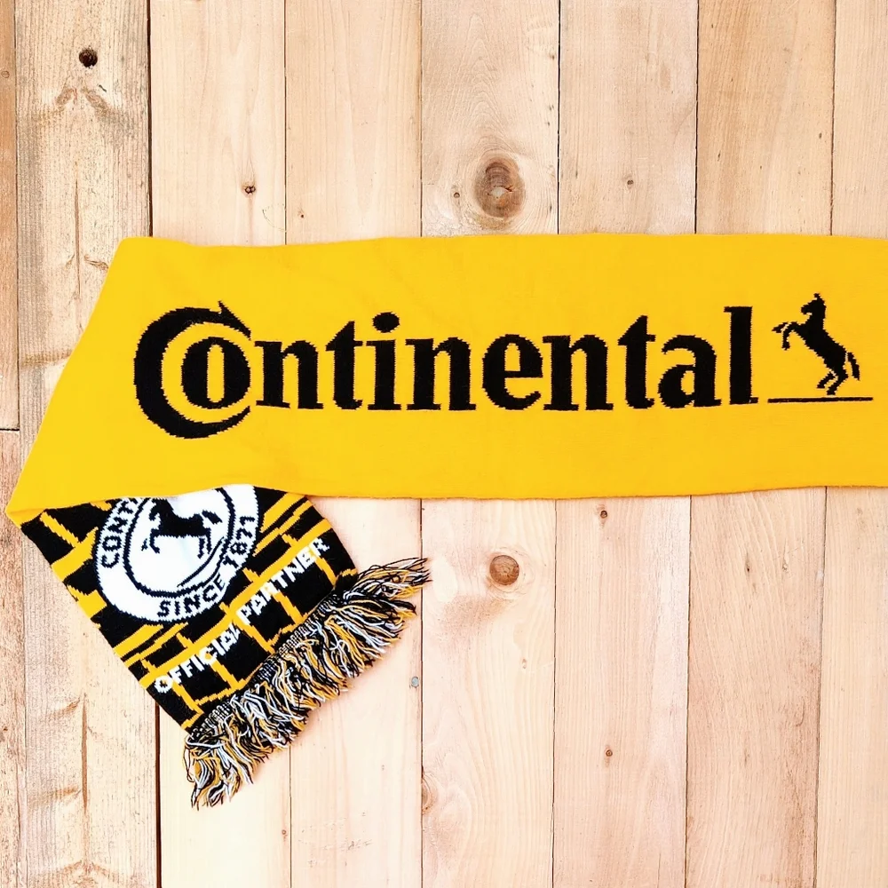 MLS 2018 Soccer Cup Playoffs Souvenir Scarf Audi Continental Yellow Futbol Fan